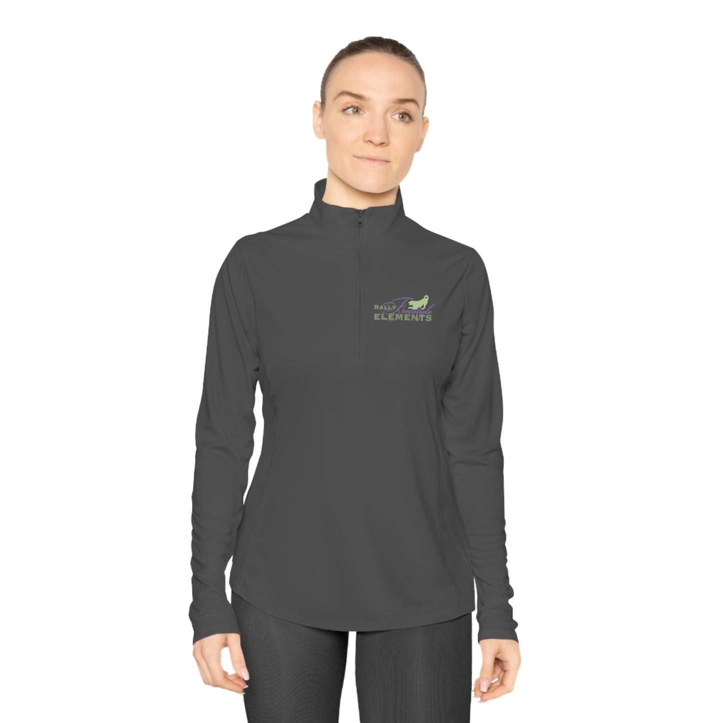 Rally-FrEe Ladies Quarter-Zip Pullover