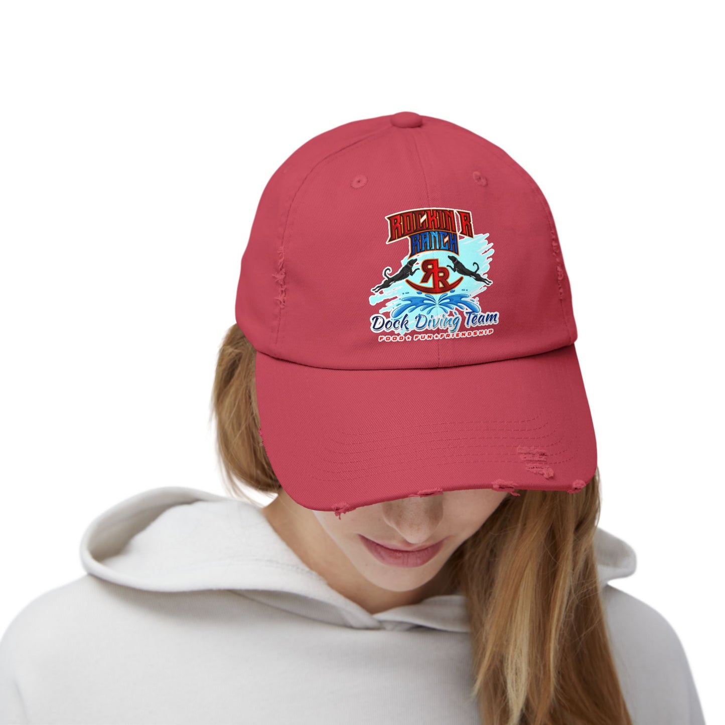 *ROCKIN RANCH Unisex Distressed Cap