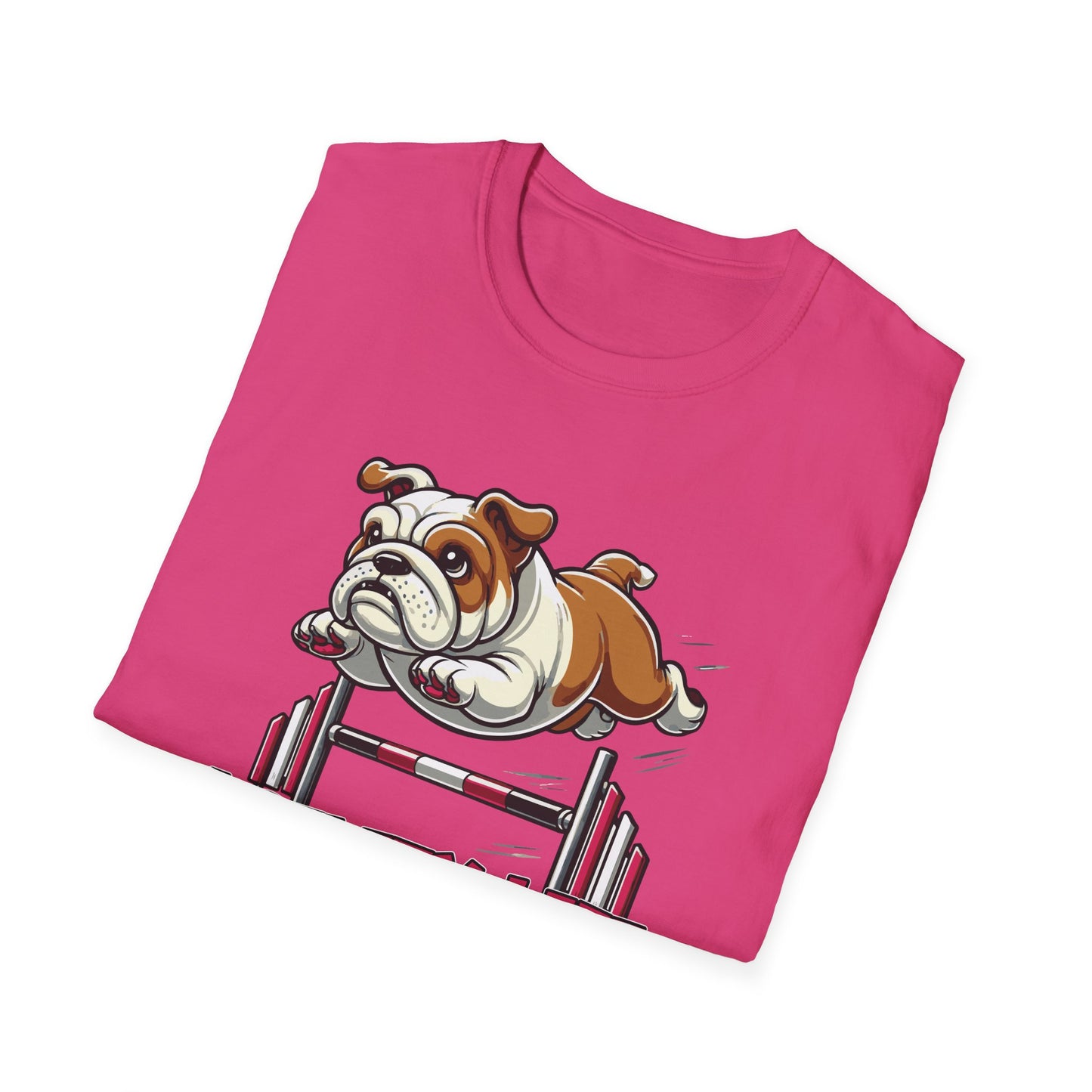 AGILITY LIFE BULLDOG Unisex Softstyle T-Shirt