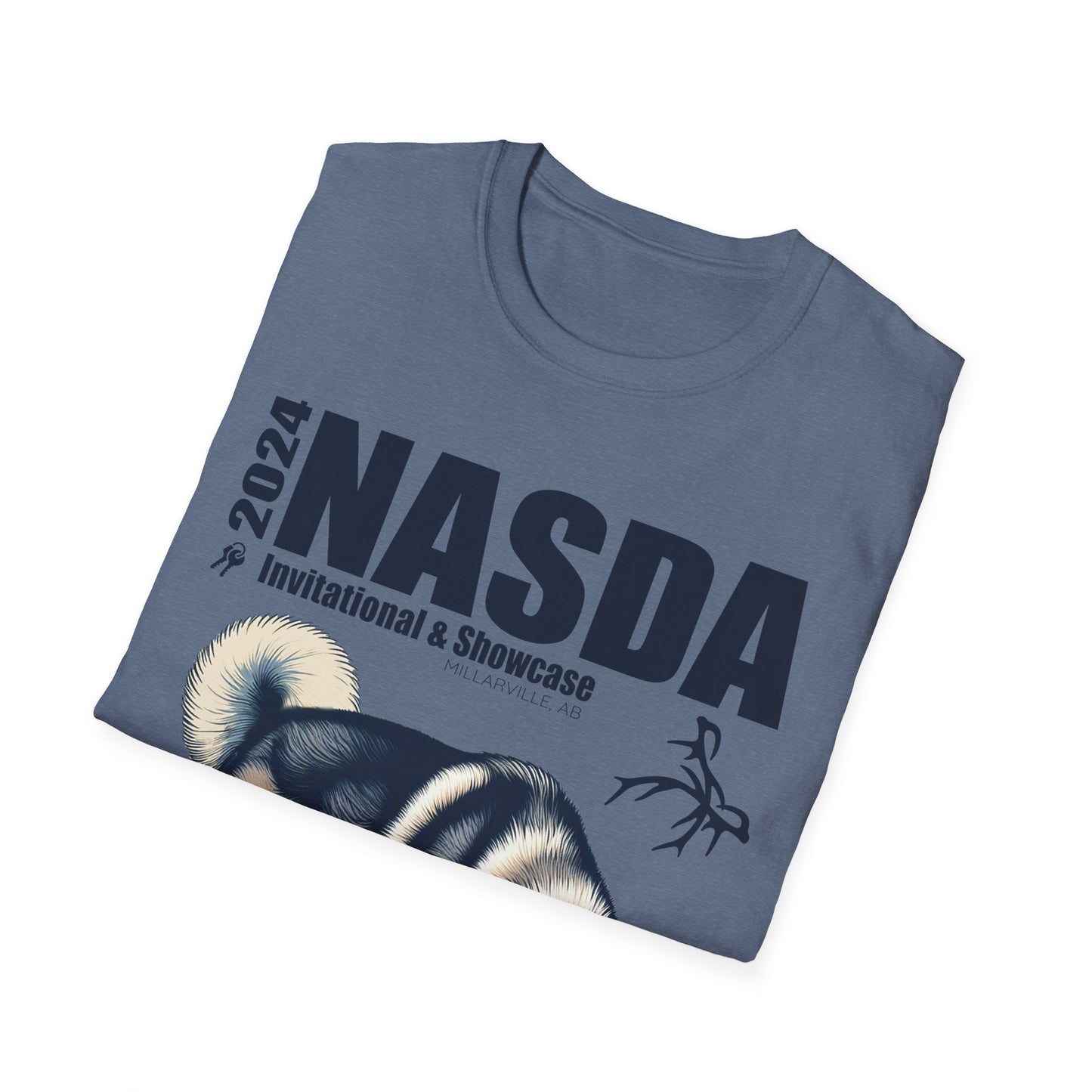 TEAM Alaskan Malamute - NASDA Unisex Softstyle T-Shirt