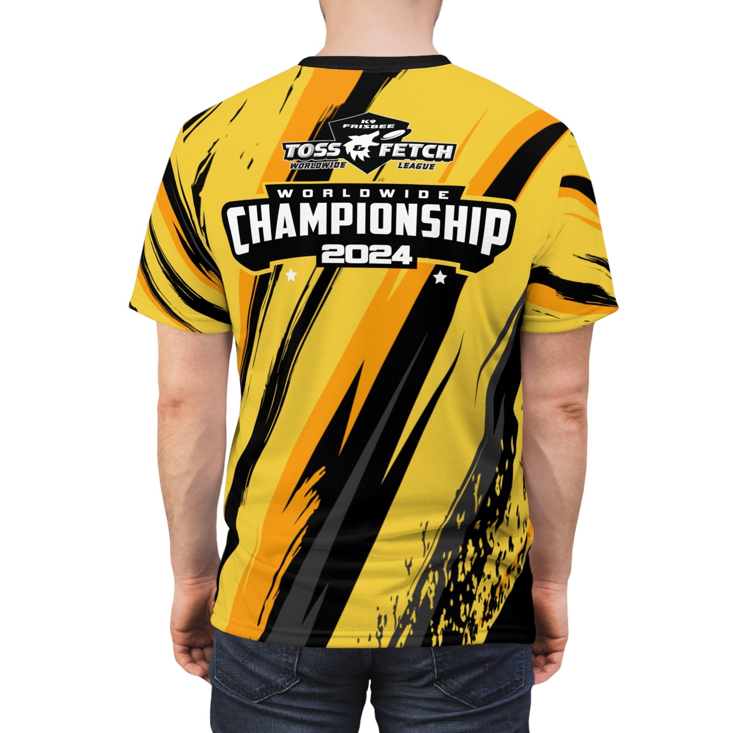 SAMPLE * TOSS N FETCH WORLDS Unisex Jersey