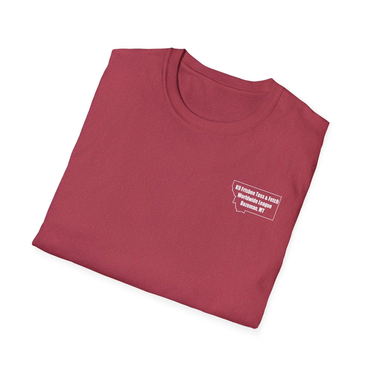 *ALYCIA & LOKI MONTANA DISC DOGS Unisex Softstyle T-Shirt