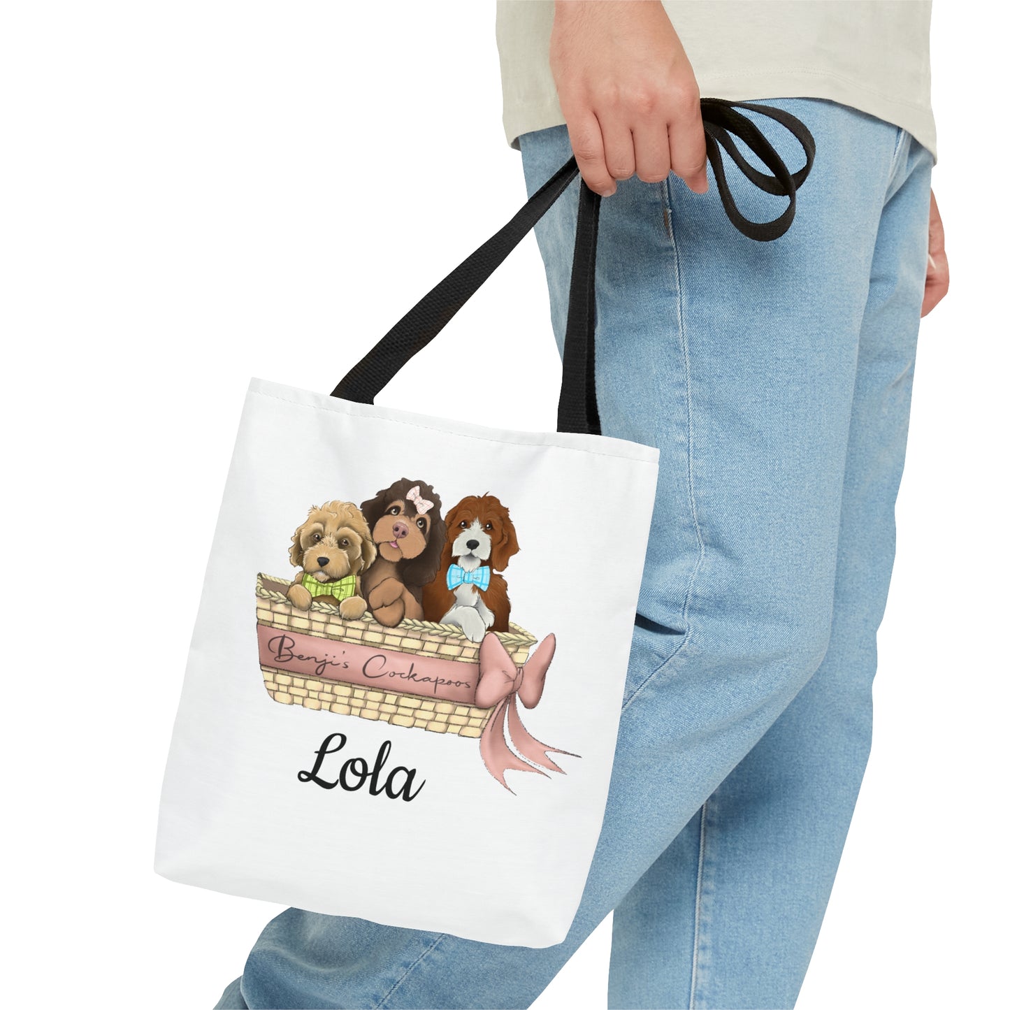 *Lola - Benjis Cockapoos Tote Bag