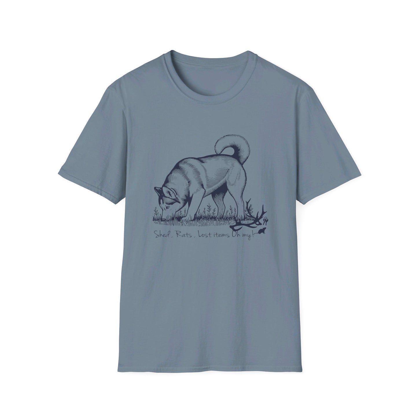 3 HUSKY - SHED RATS ITEM OH MY - Unisex Softstyle T-Shirt
