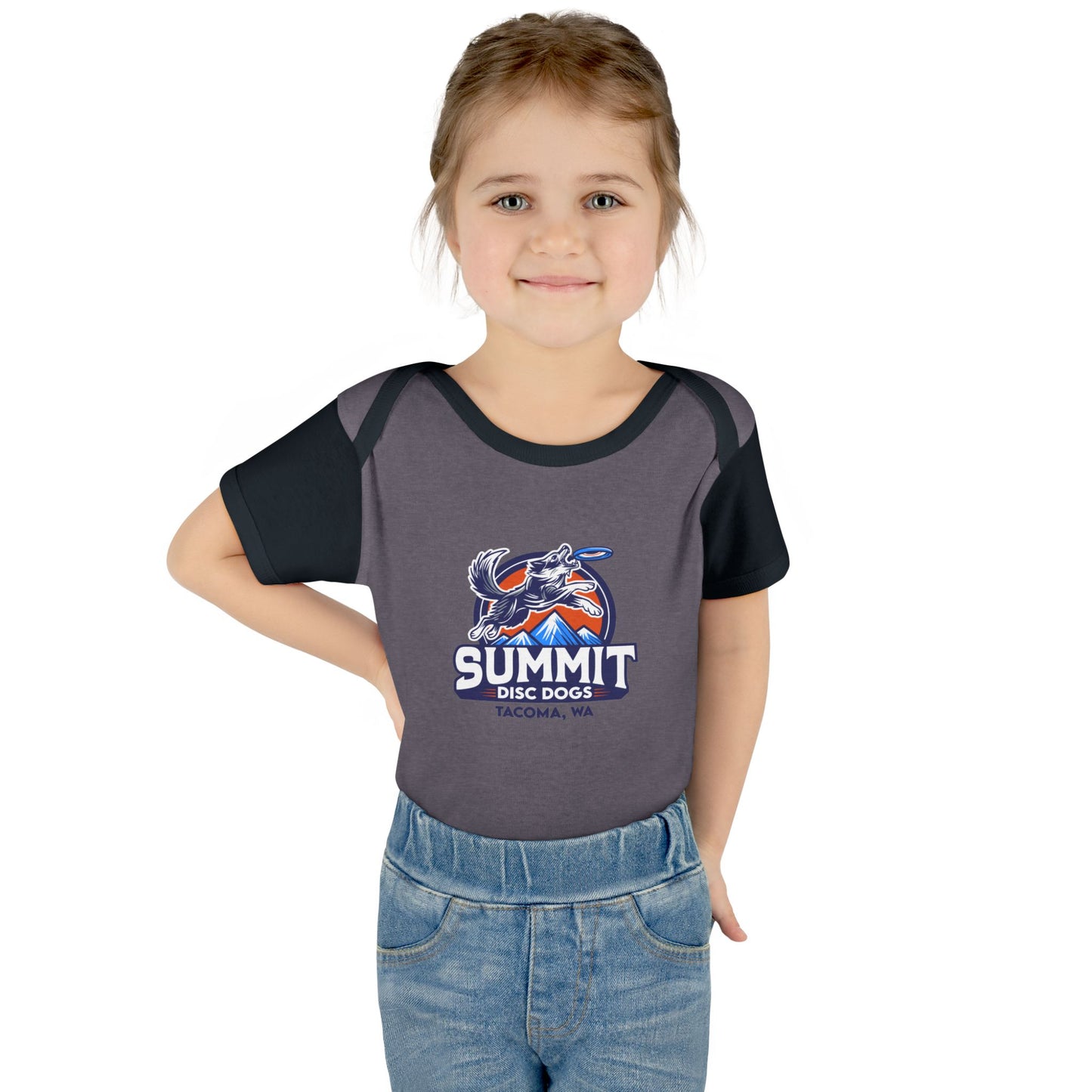 SUMMIT DISC DOGS Infant Baby Rib Bodysuit