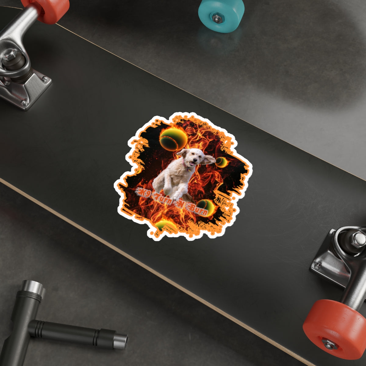 turb burn ginger Stickers