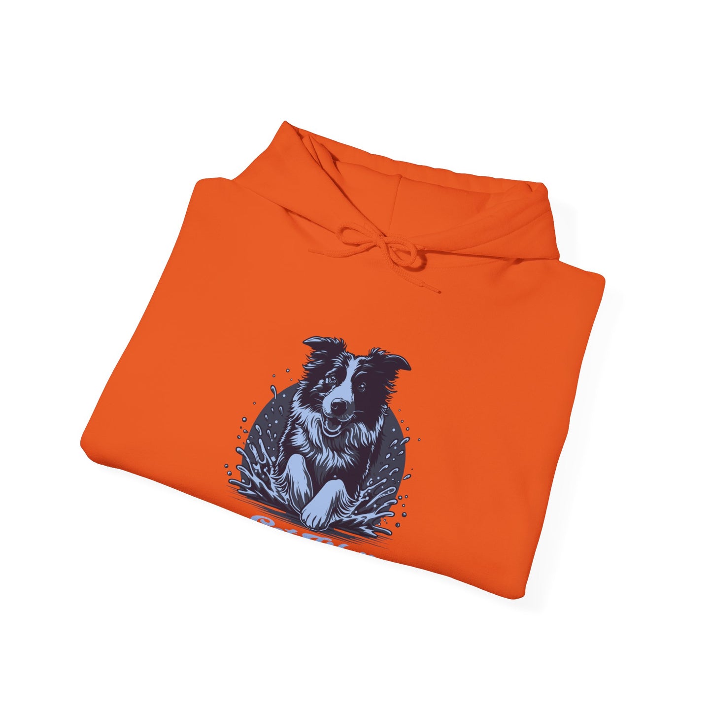 Get Wet - BORDER COLLIE - Unisex Heavy Blend™ Hooded Sweatshirt