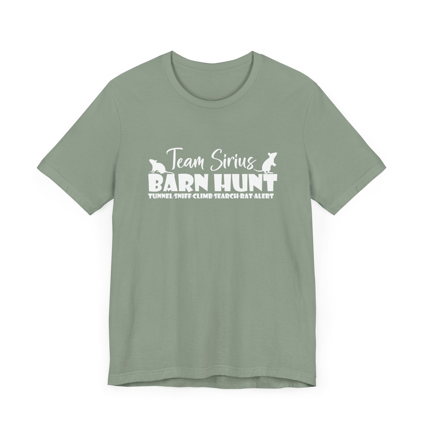 BARN HUNT - SIRIUS Unisex Jersey Short Sleeve Tee - BARN HUNT SHIRT