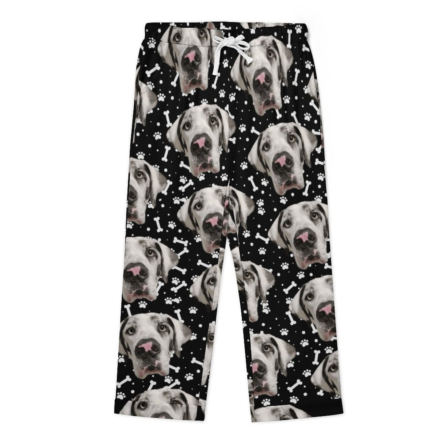 FACE w PAWS-n-BONES Mens PJs