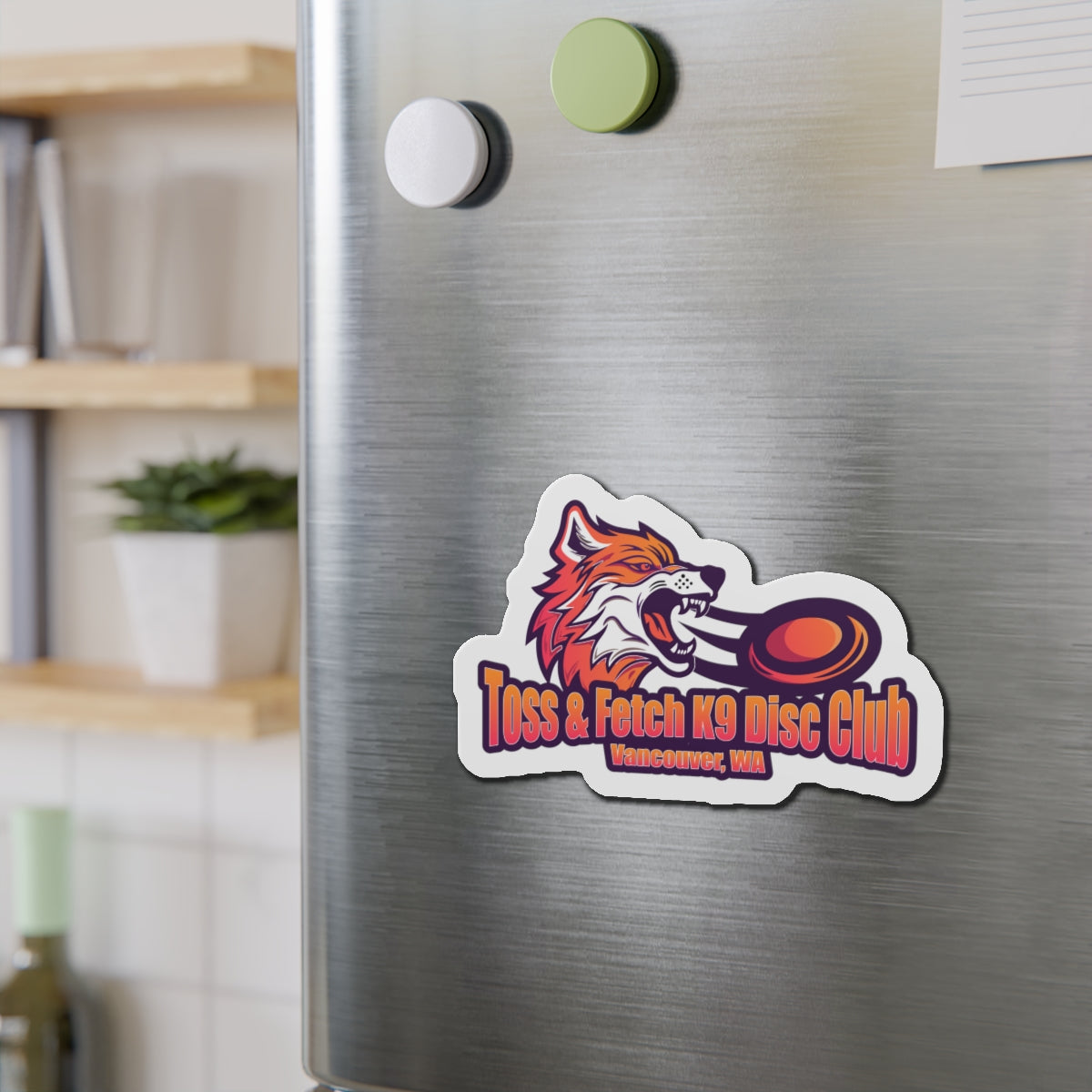 Toss & Fetch - Vancouver, WA Die-Cut Magnets