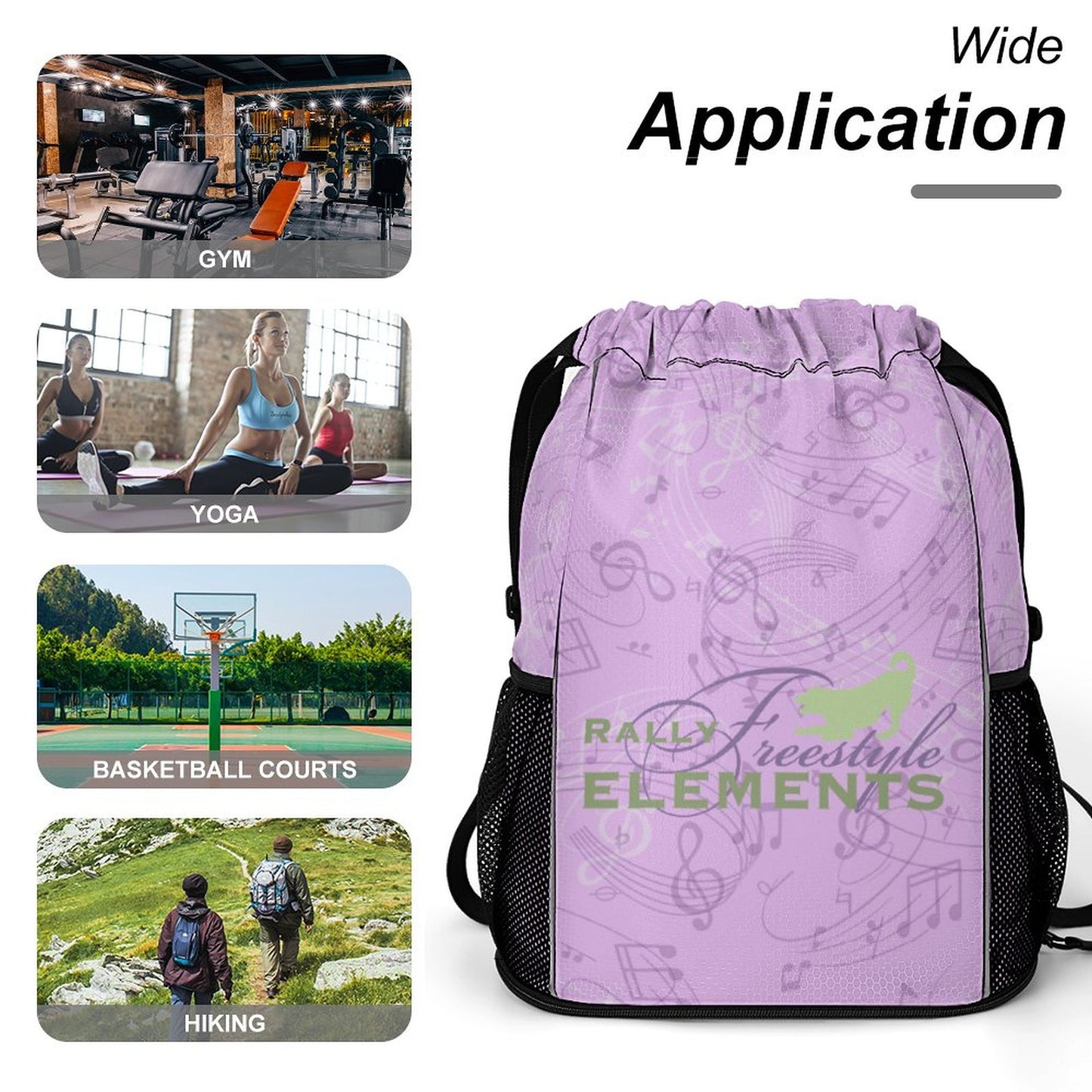 Rally-FrEe Drawstring Bag