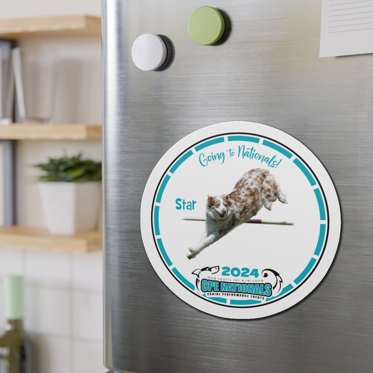 STAR - CPE NATIONALS CUSTOM Die-Cut Magnets