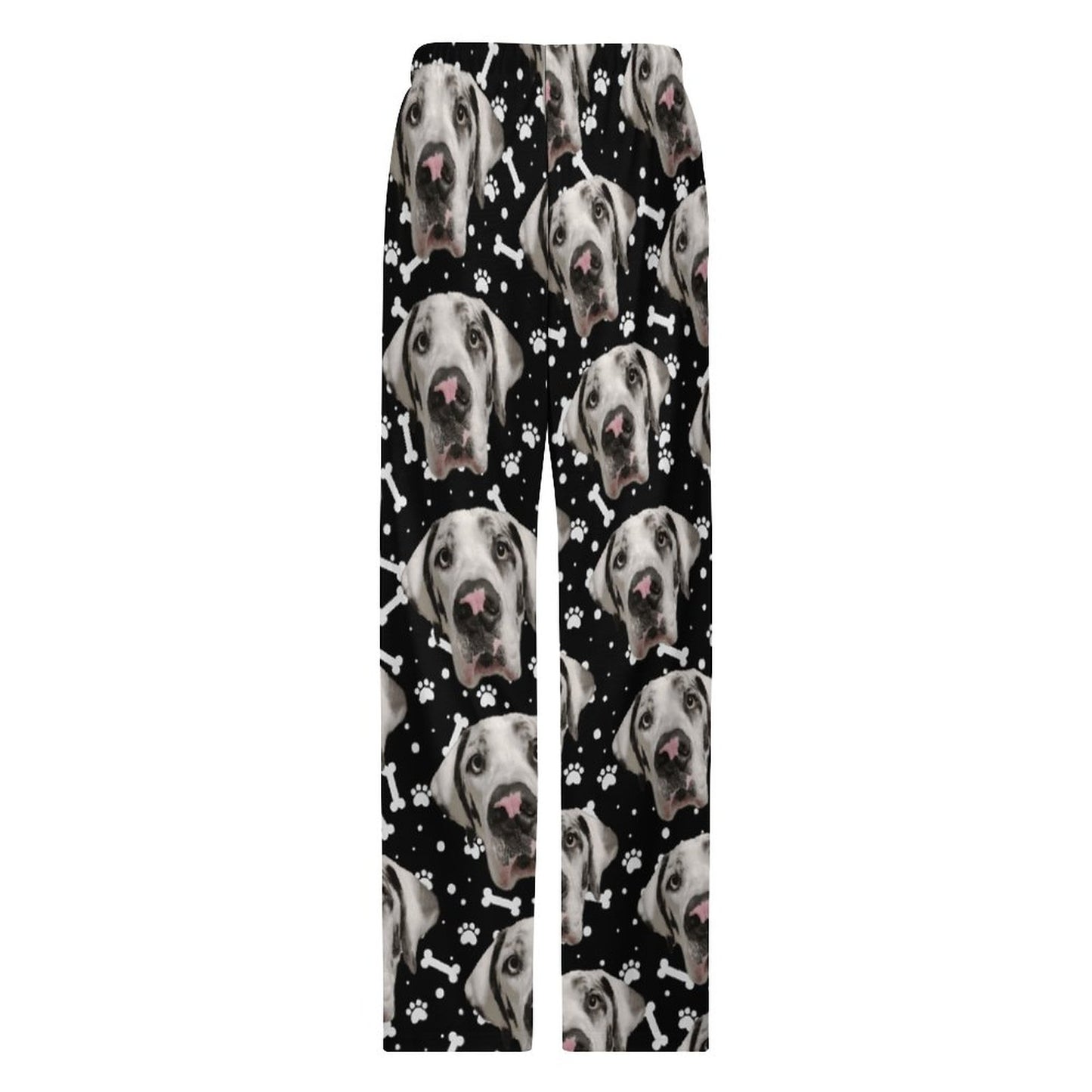 FACE w PAWS-n-BONES Wide Leg Pajamas Pants