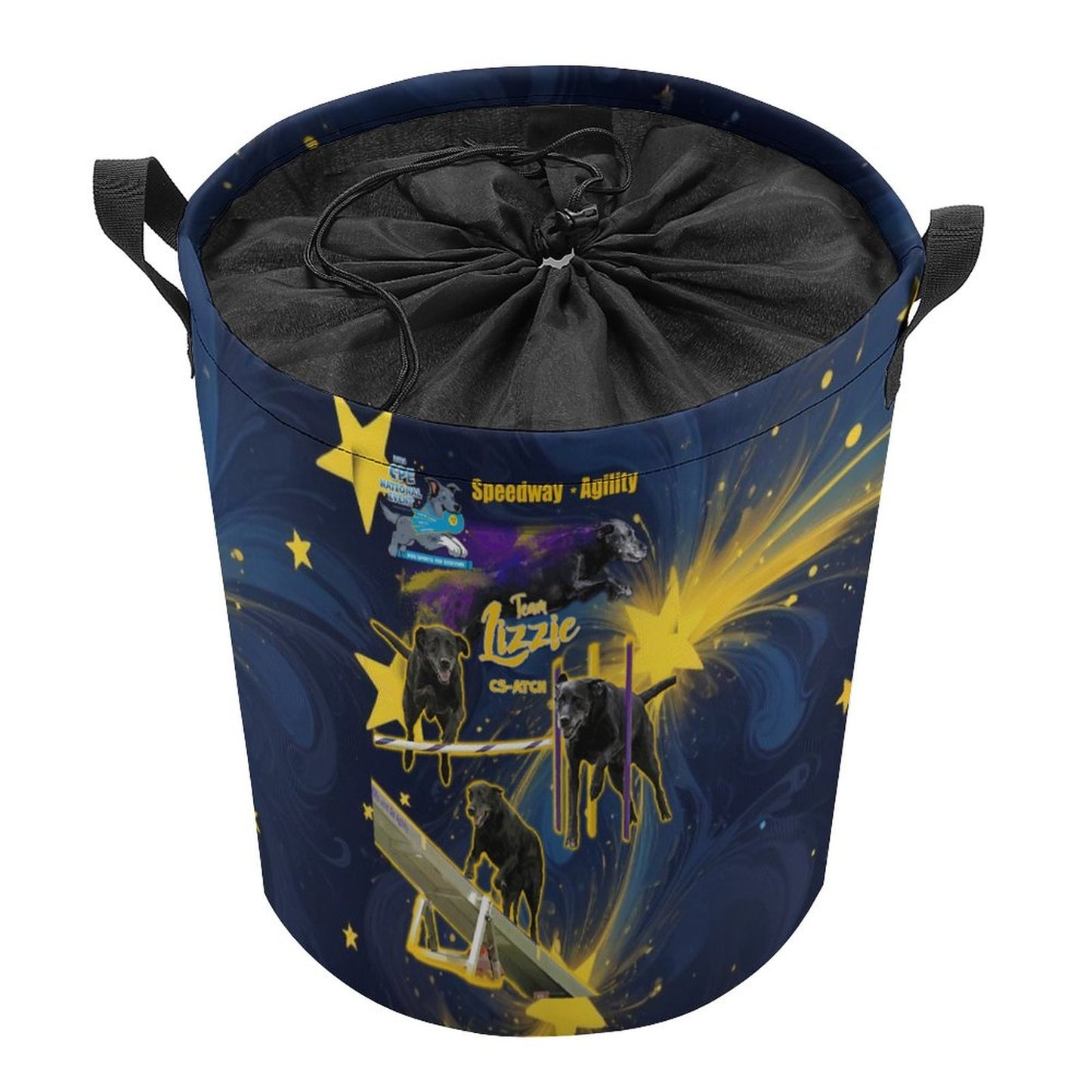 LIZZIE 2025 Drawstring collapsible Basket