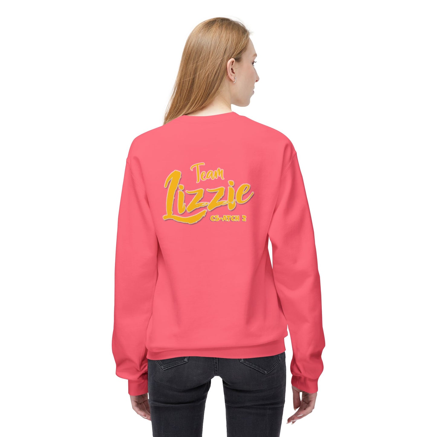 LIZZIE wi_il CPE Unisex Midweight Softstyle Fleece Crewneck Sweatshirt