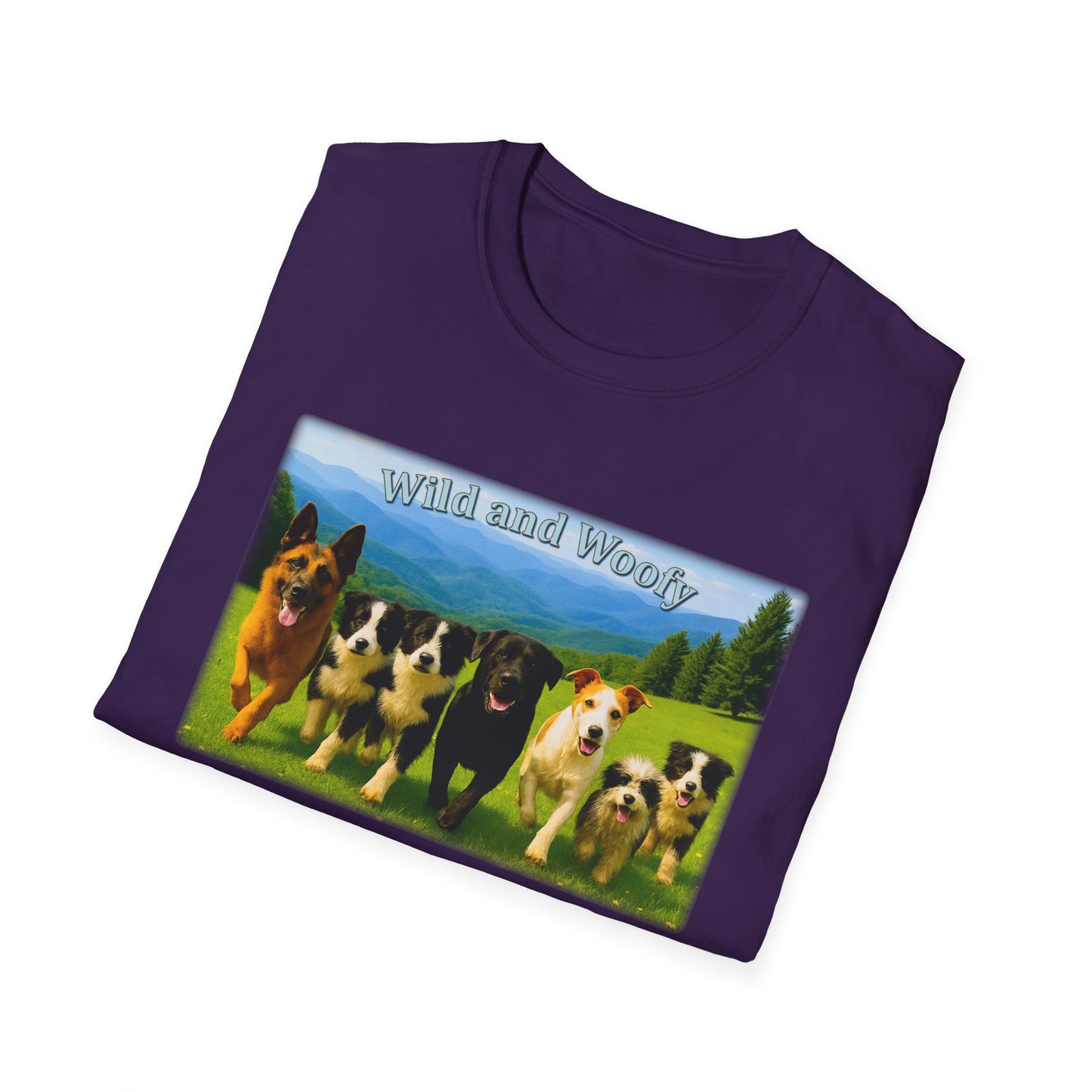 wild & woofy Unisex Softstyle T-Shirt