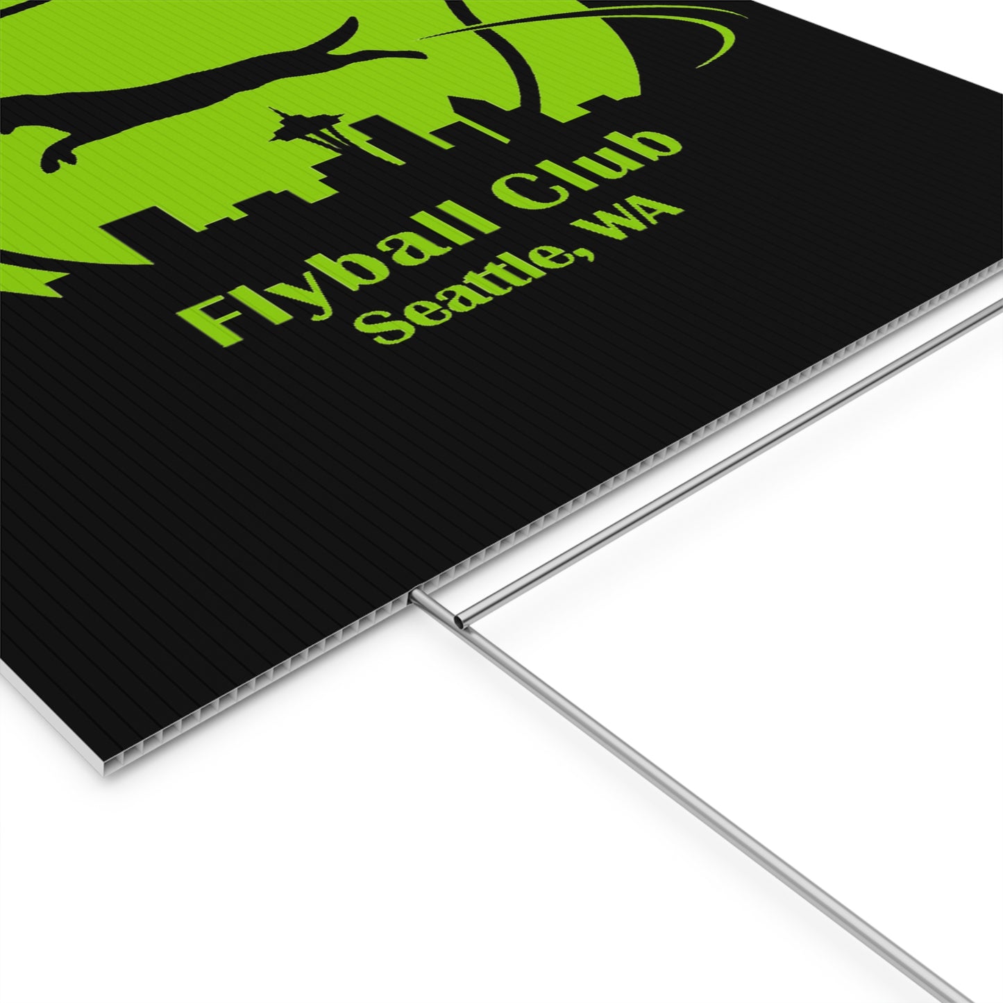 JET CITY JUMPERS Plastic Yard Sign