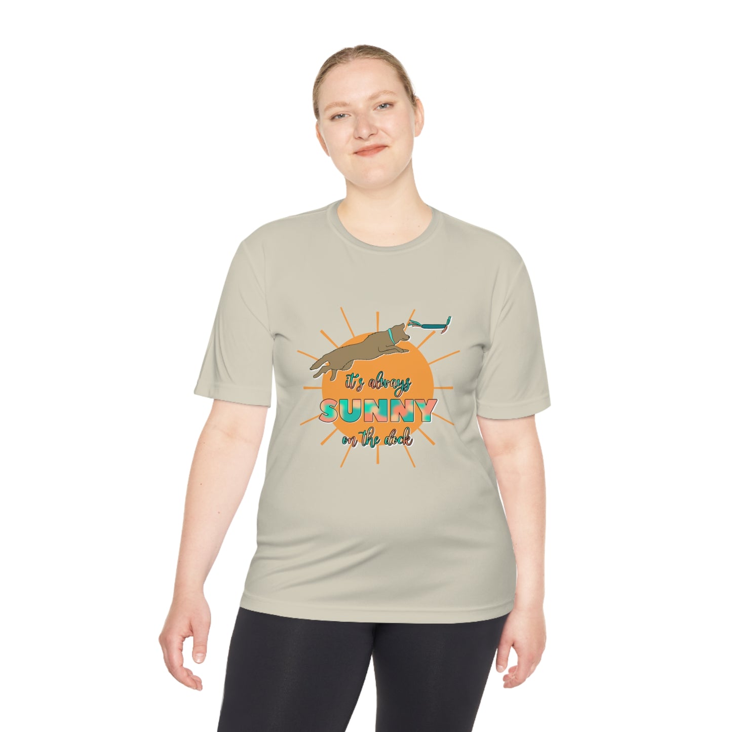 SUNNY Unisex Moisture Wicking Tee