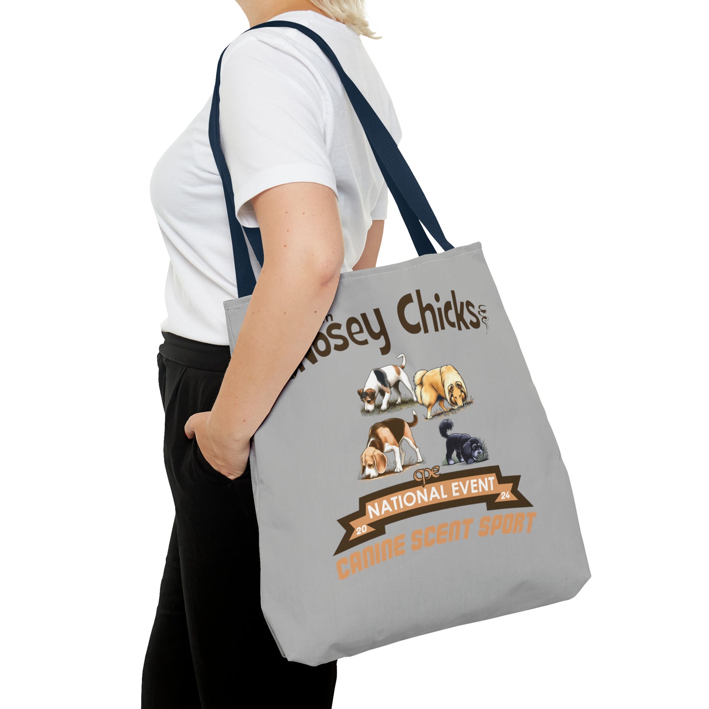 TEAM NOSEY CHICKS Tote Bag