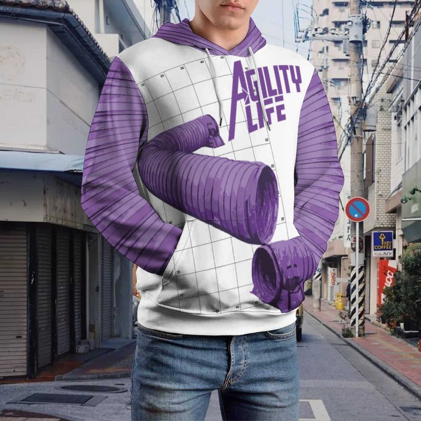 AGILITY LIFE TUNNELS Hoodie - Polyester