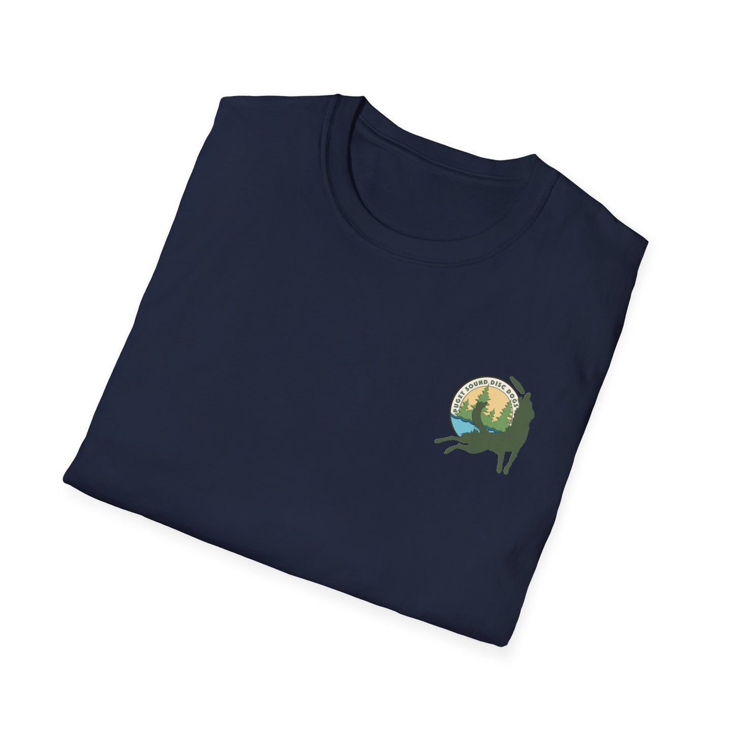 2. PUGET SOUND DISC DOGS Unisex Softstyle T-Shirt