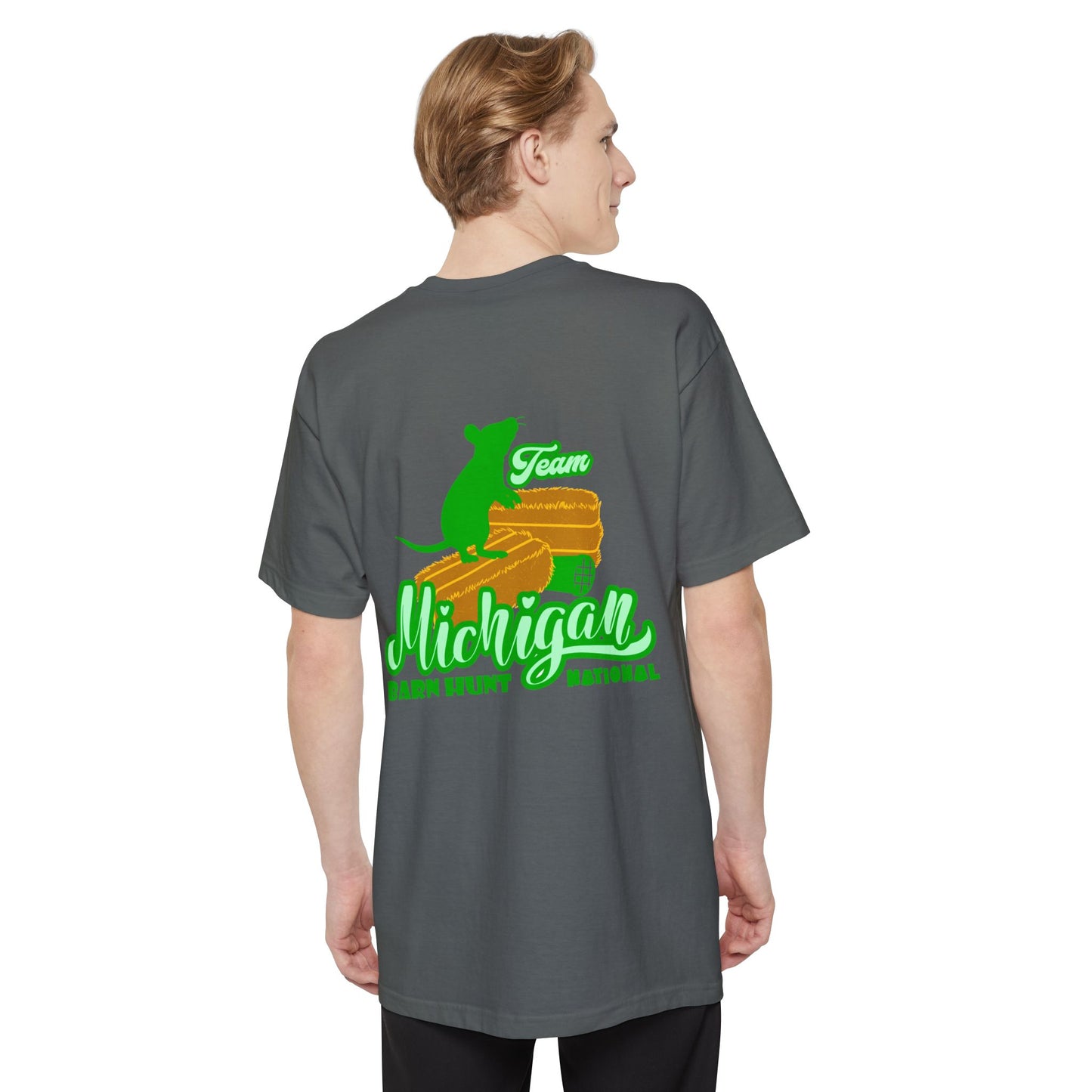 MICHIGAN - BARN HUNT Unisex Tall Beefy-T® T-Shirt