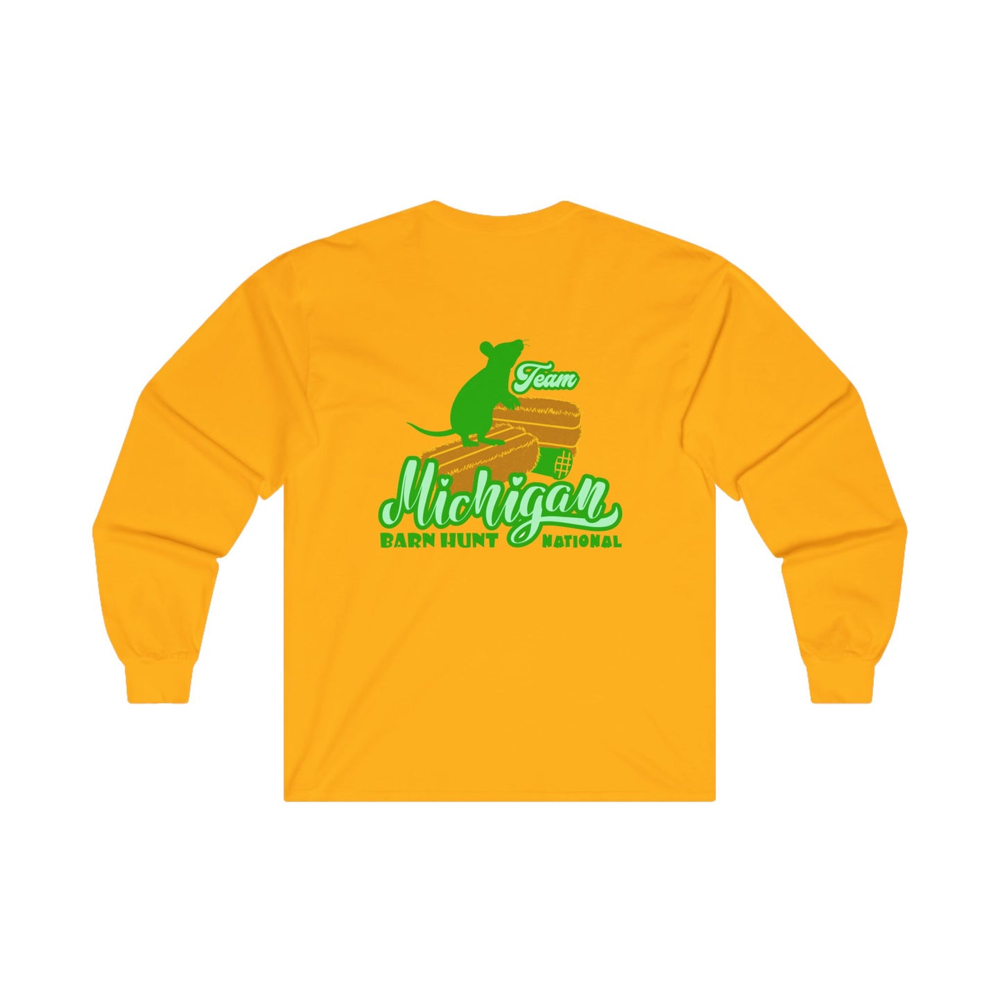 Team Michigan Unisex Ultra Cotton Long Sleeve Tee