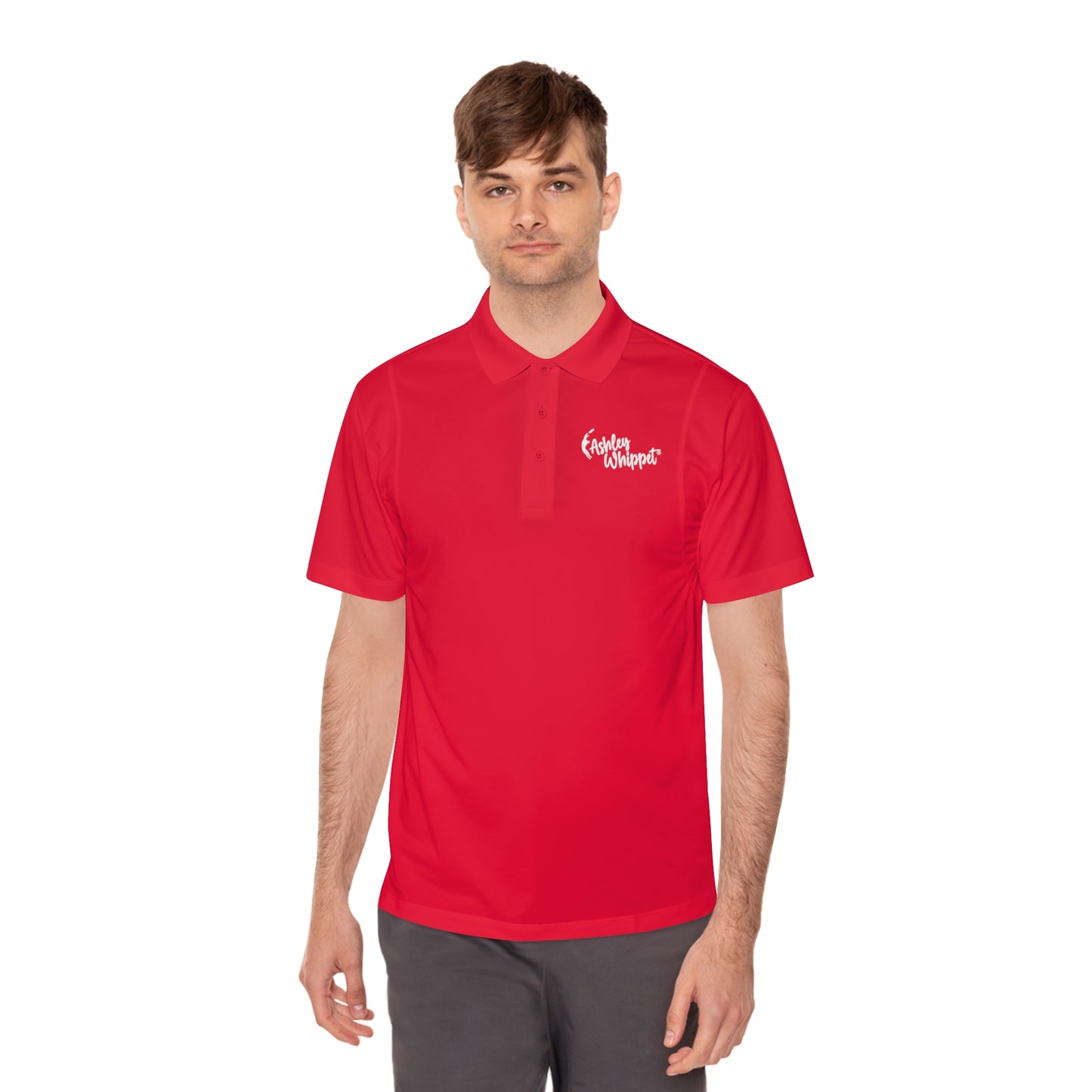 ASHLEY WHIPPET Men's Sport Polo Shirt
