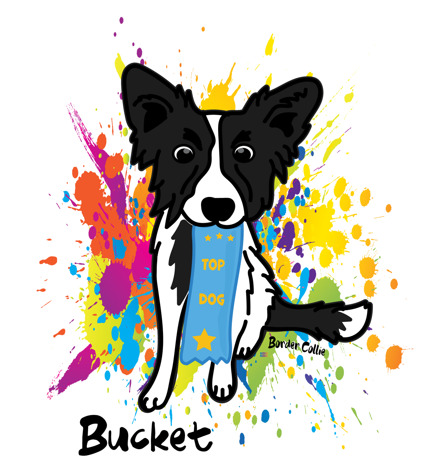 Silly Little Art, Color Splash - Digital File