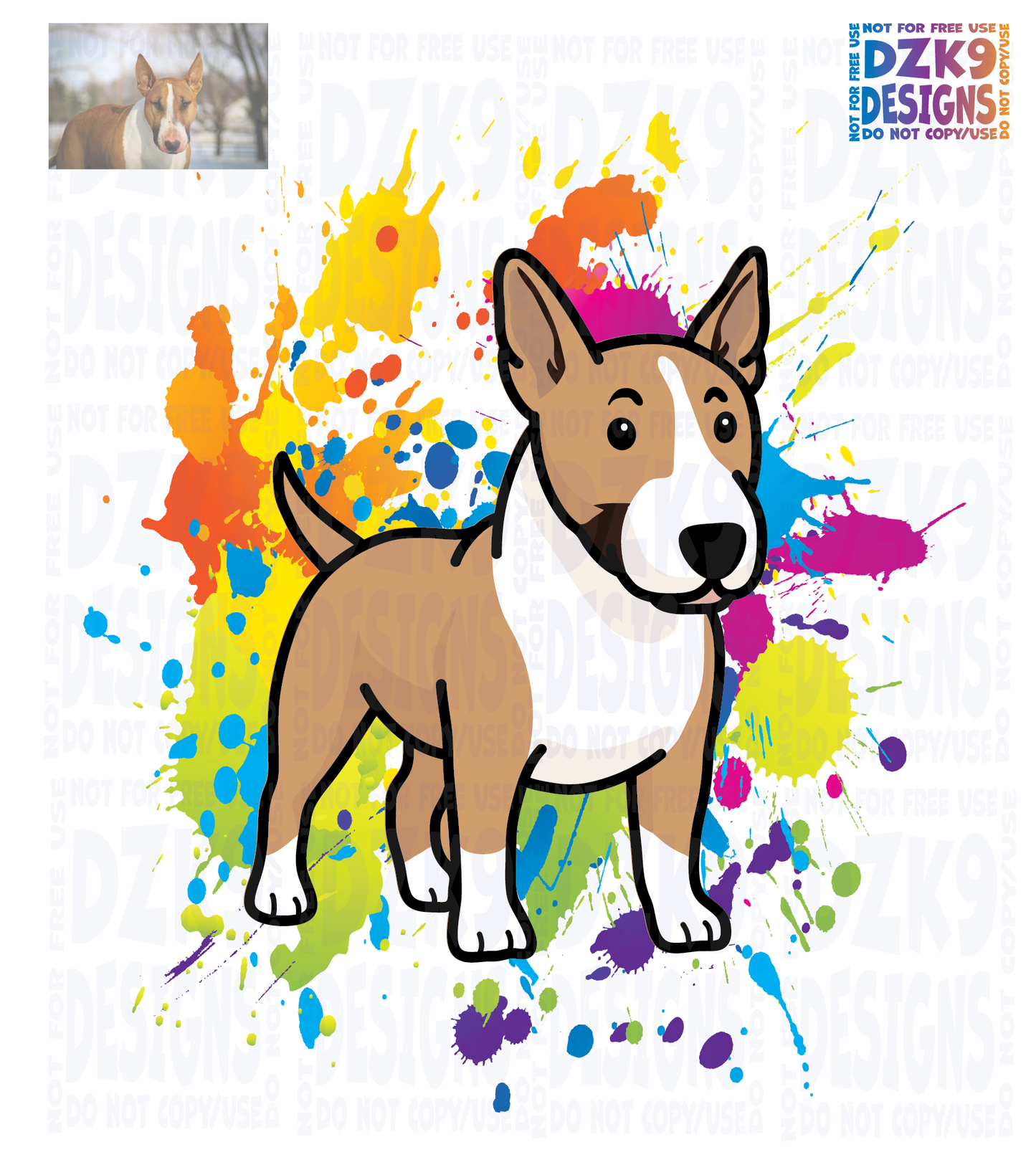 COLOR SPLASH BREEDS COLLECTION - HandDrawn