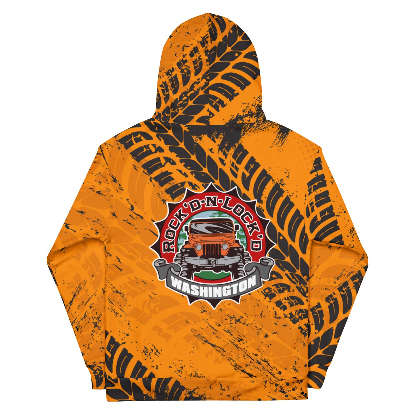ROCK'D All over print Unisex Hoodie