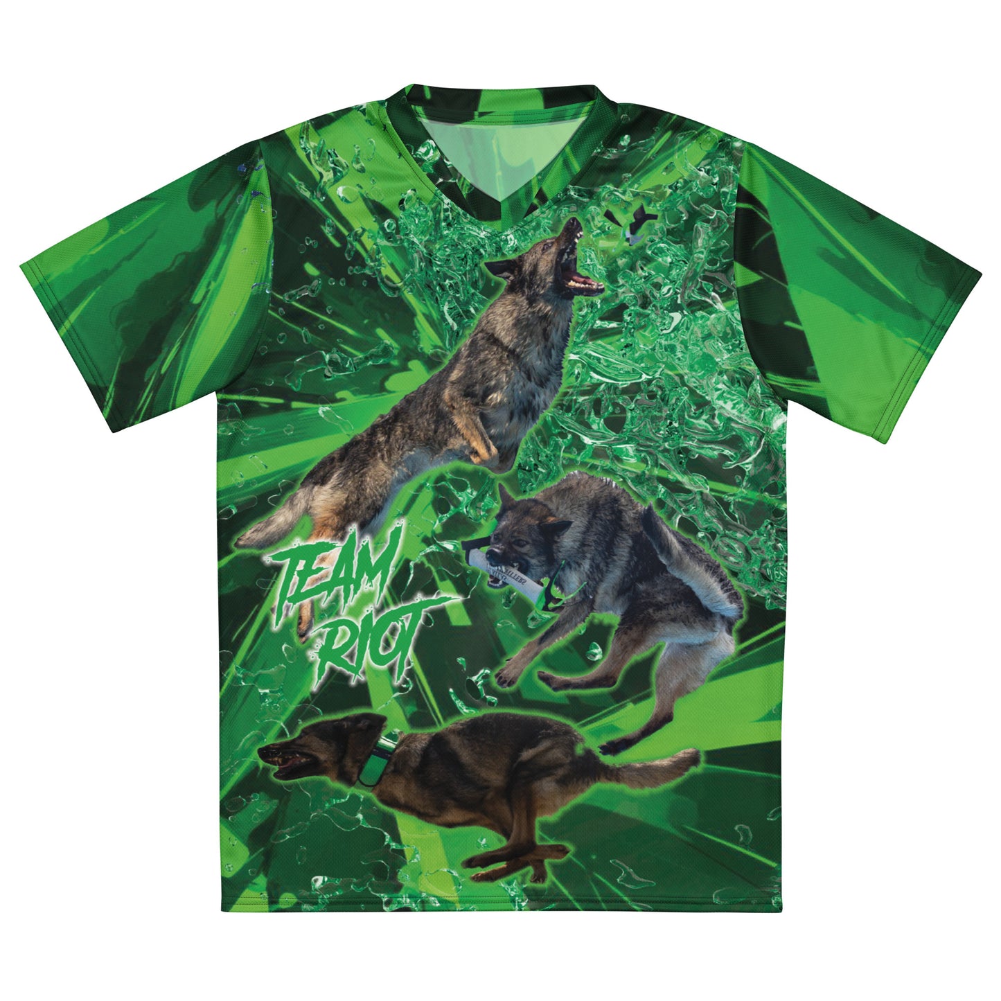 TEAM RIOT Recycled unisex sports jersey