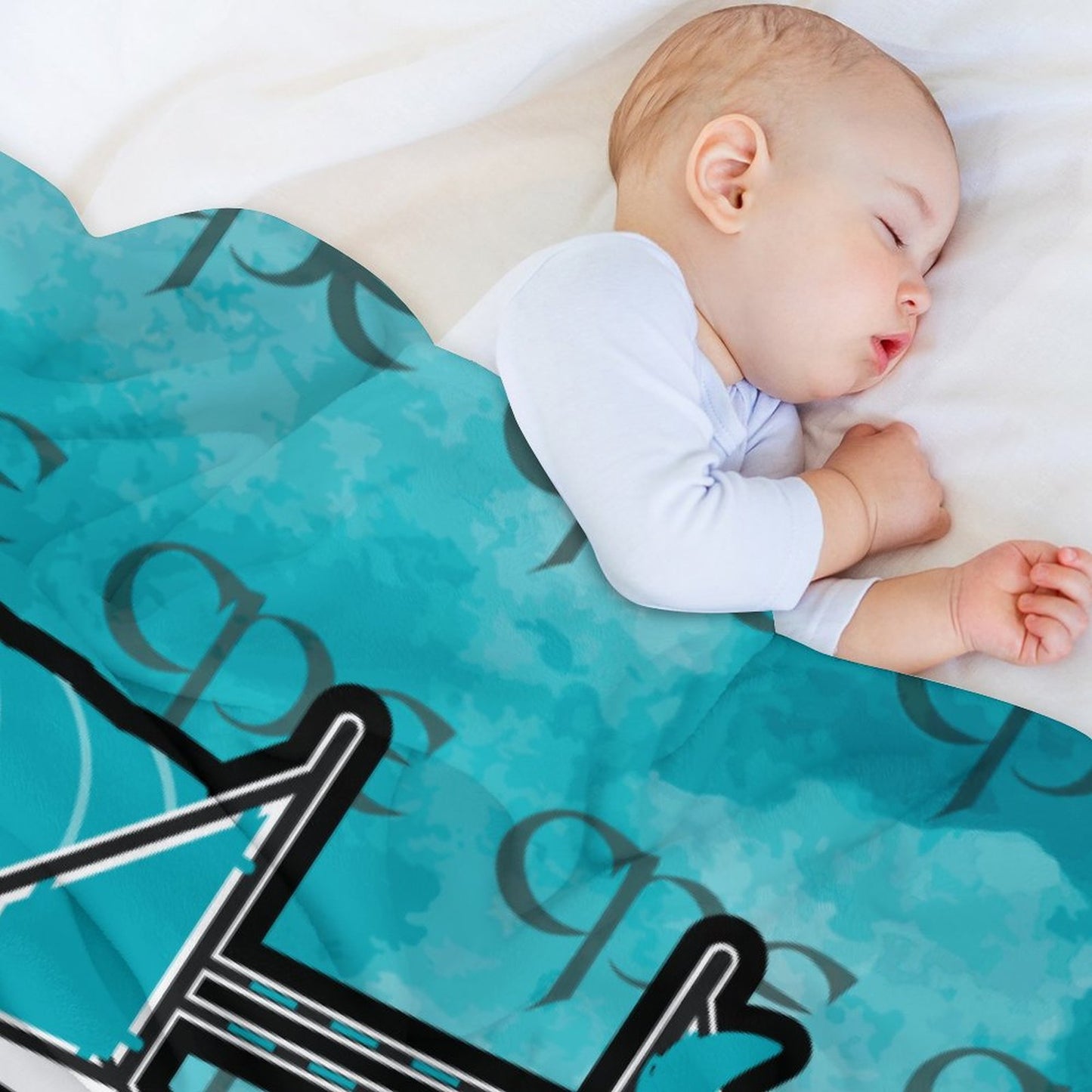 Team Malcolm and Team River Throw Blanket-60"x80"