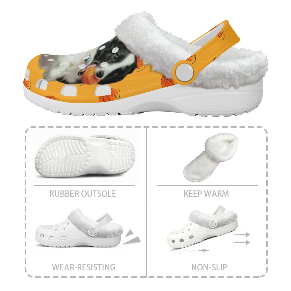 Fuzzy Crocs