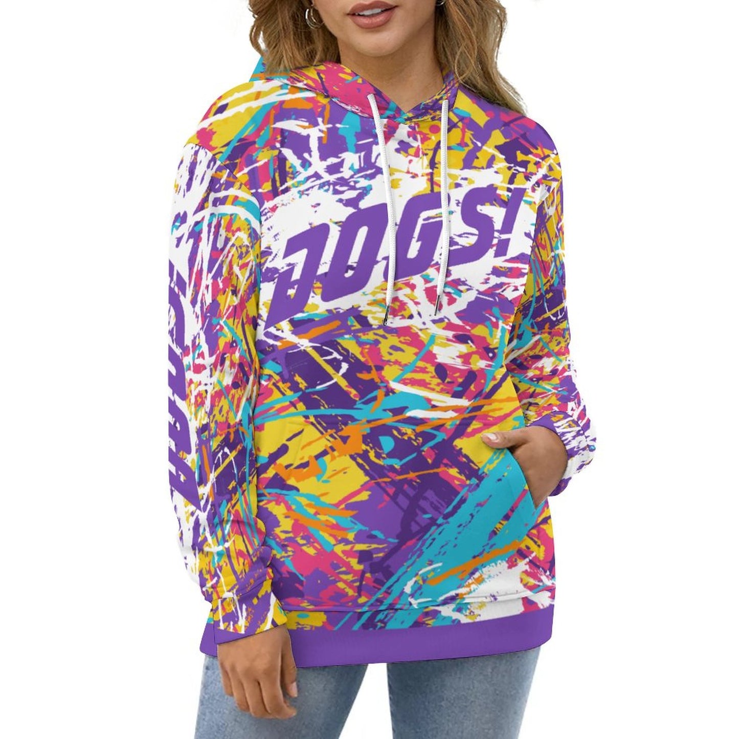 DOGS GRUNGE Lady Hoodie