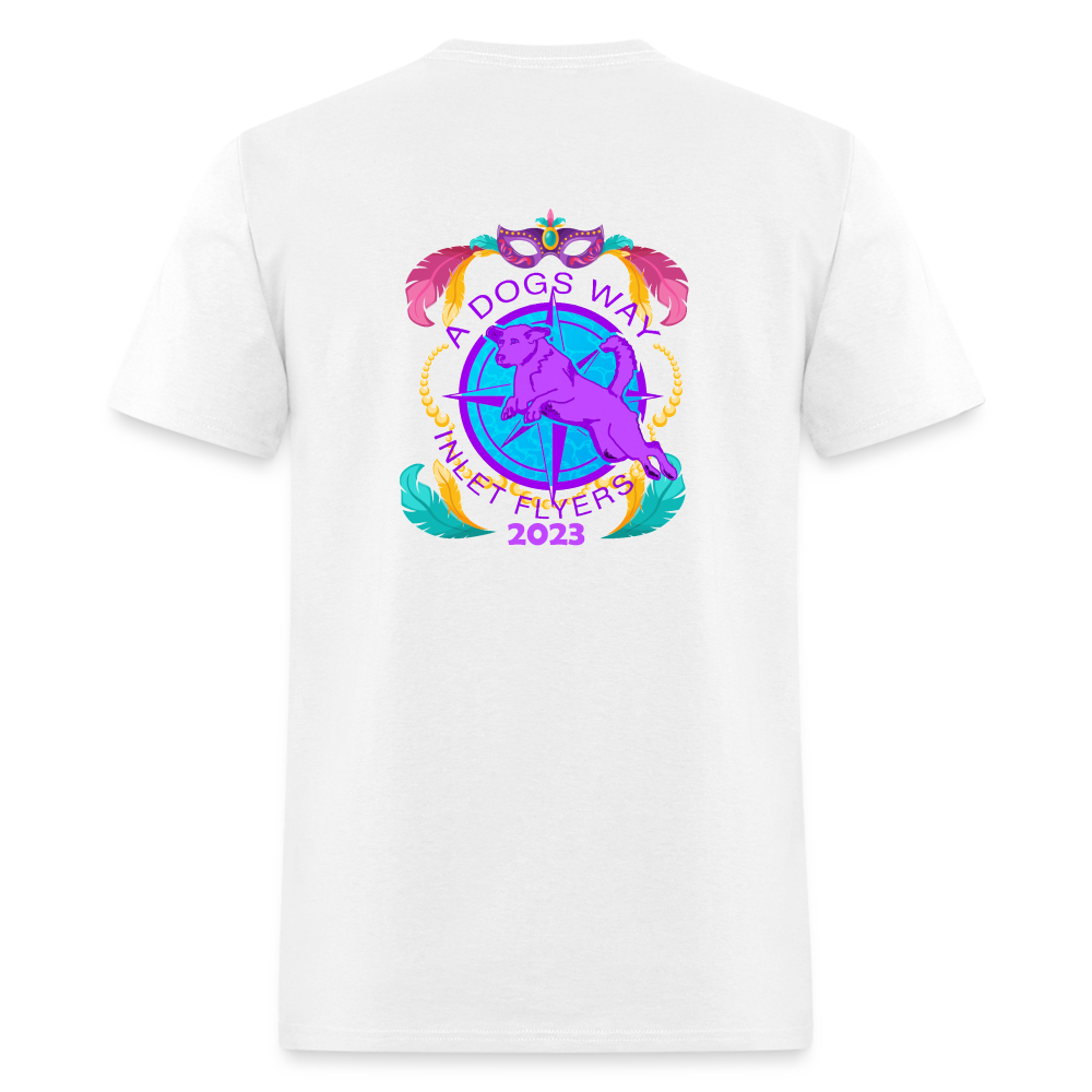 *Compass/Rush/Gravy Mardi Gras Unisex Classic T-Shirt - white