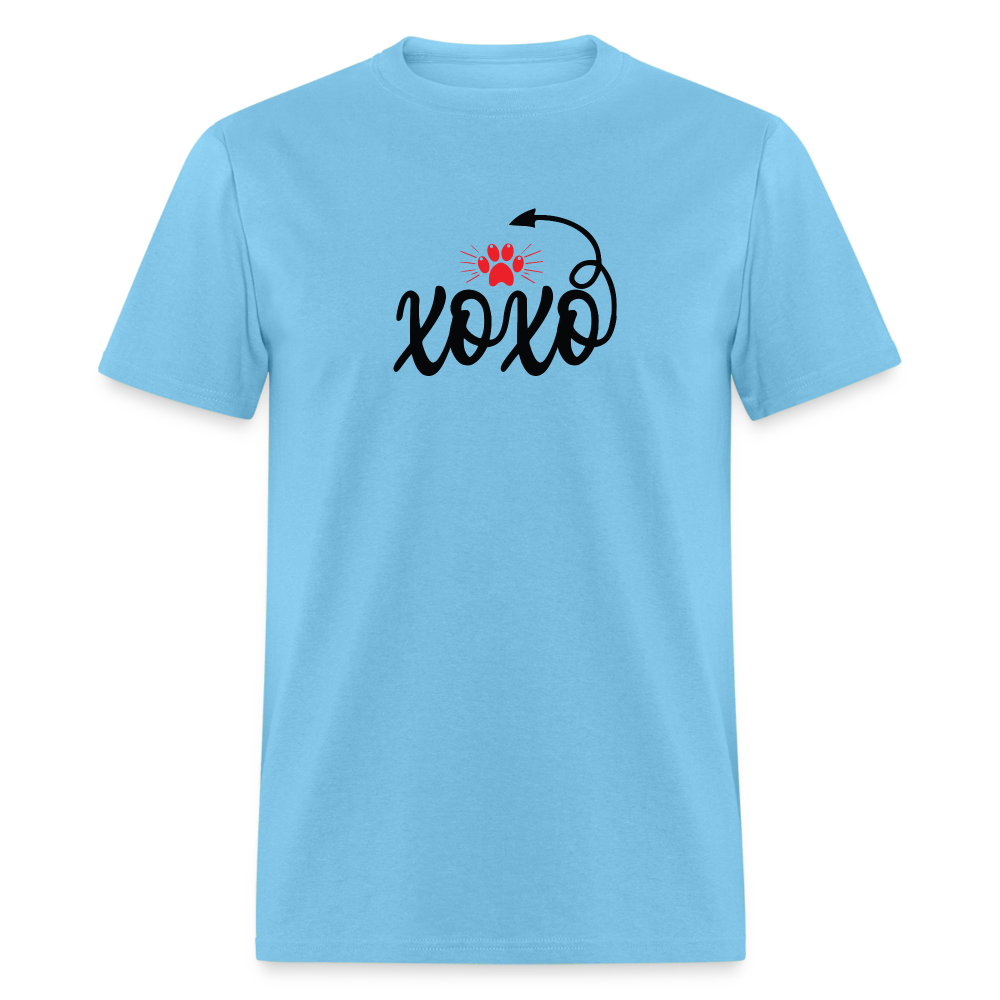 XOXO Unisex Classic T-Shirt - aquatic blue