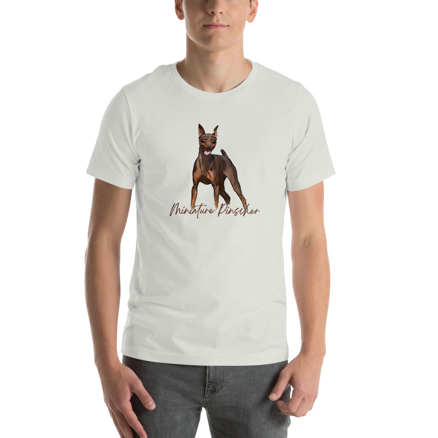 Miniature Pinscher 2 Unisex t-shirt