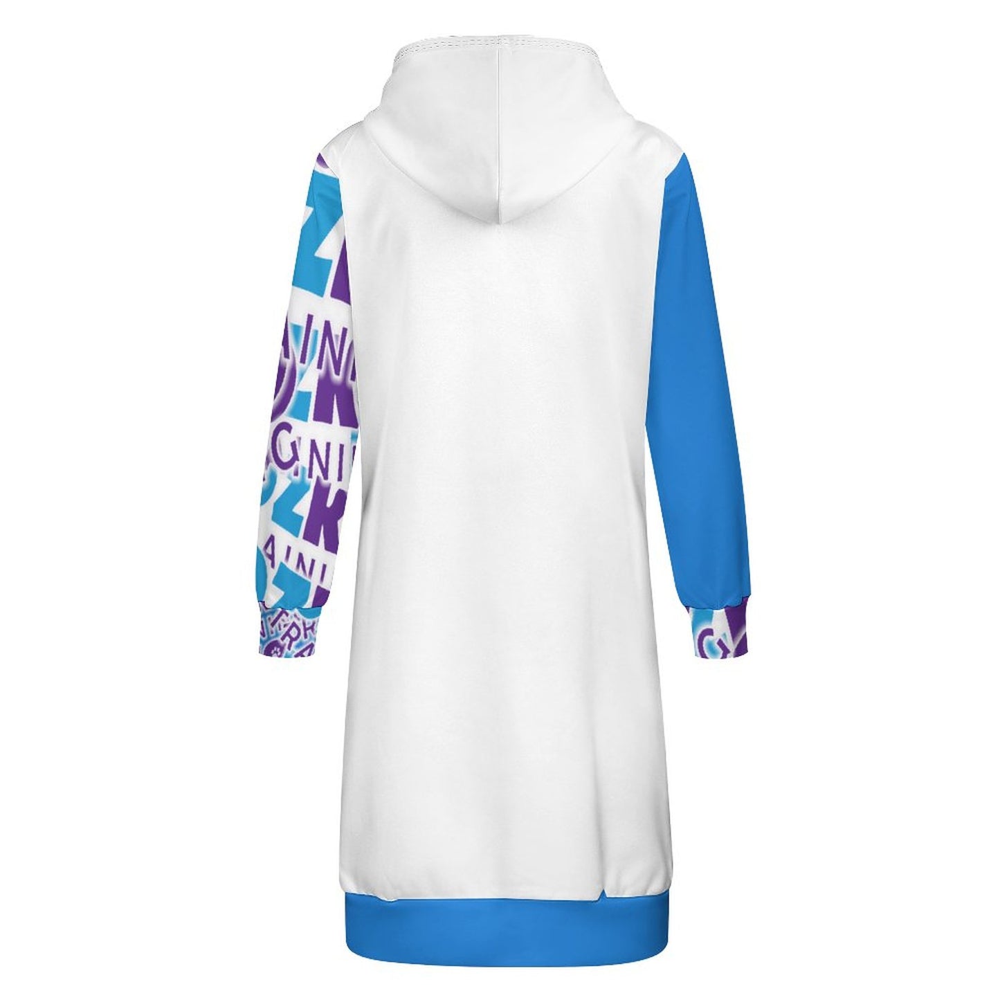 230gsm Full Zipper Long Sleeve Hoodie DS002 (All-Over Printing)