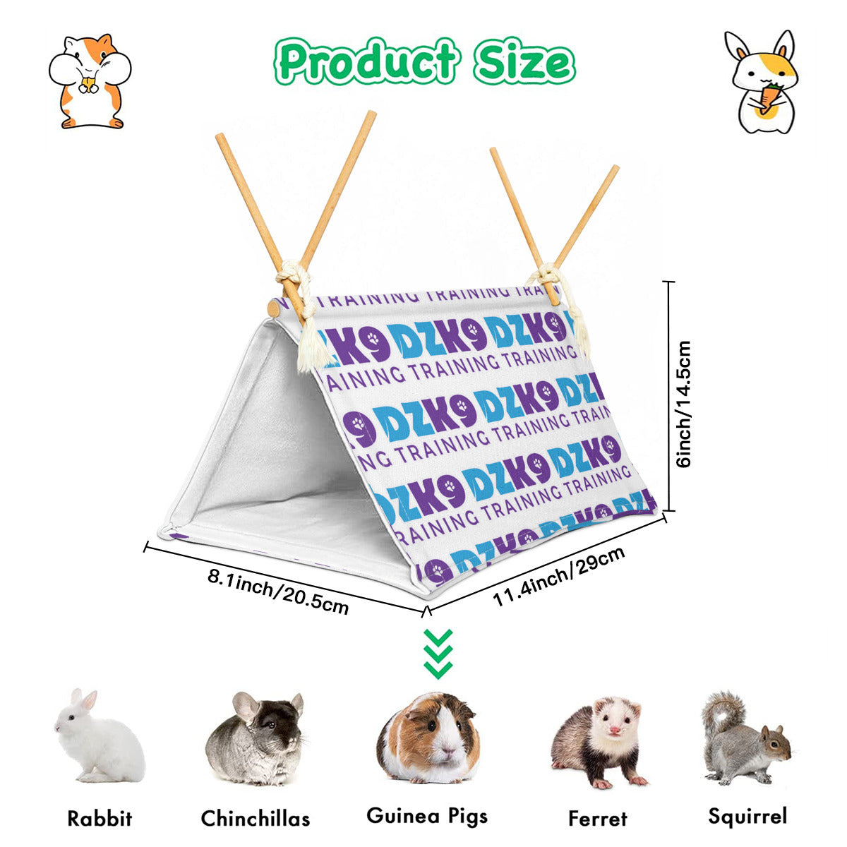 DZK9-Pet Crawl House | Flax