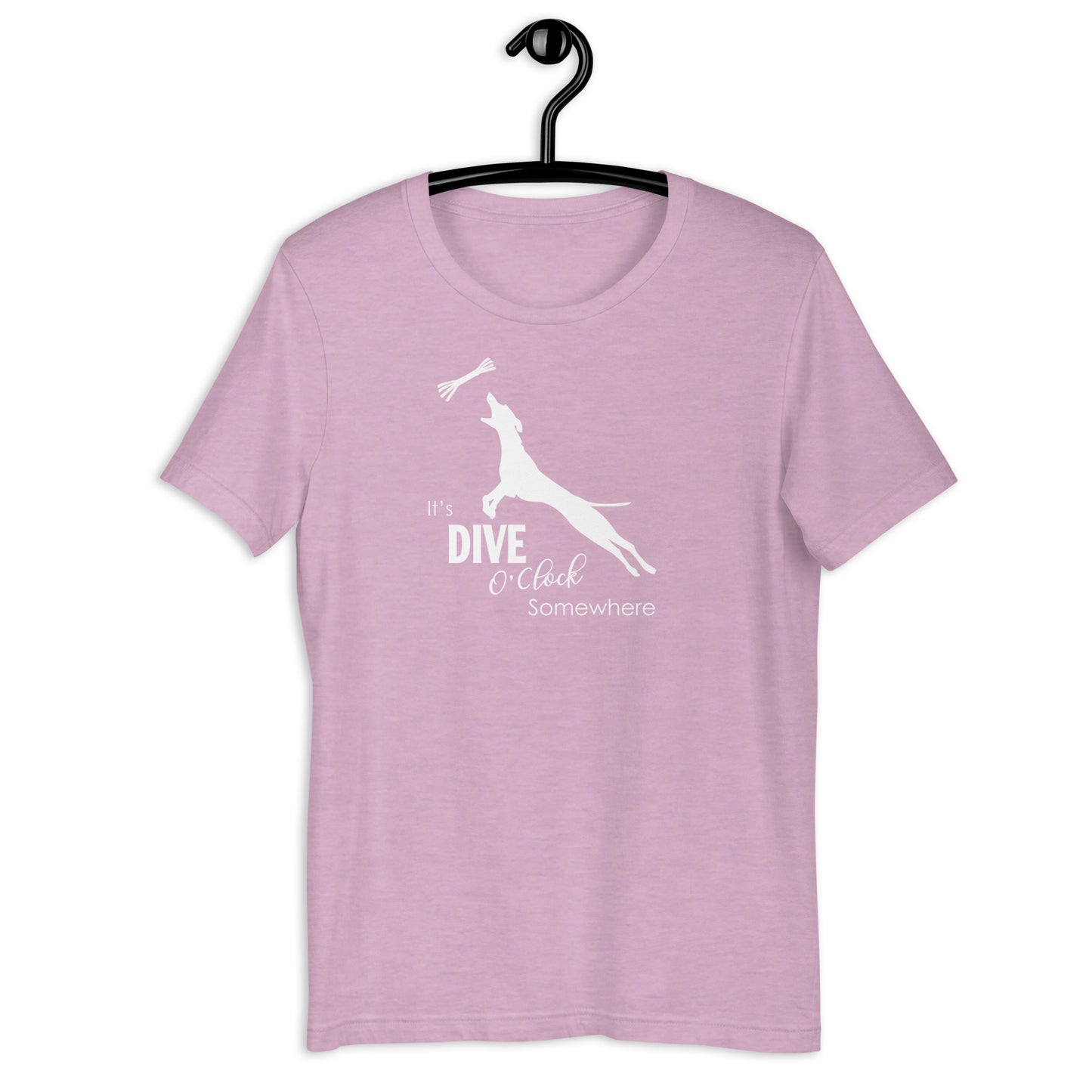 DIVE O CLOCK - WHIPPET - Unisex t-shirt