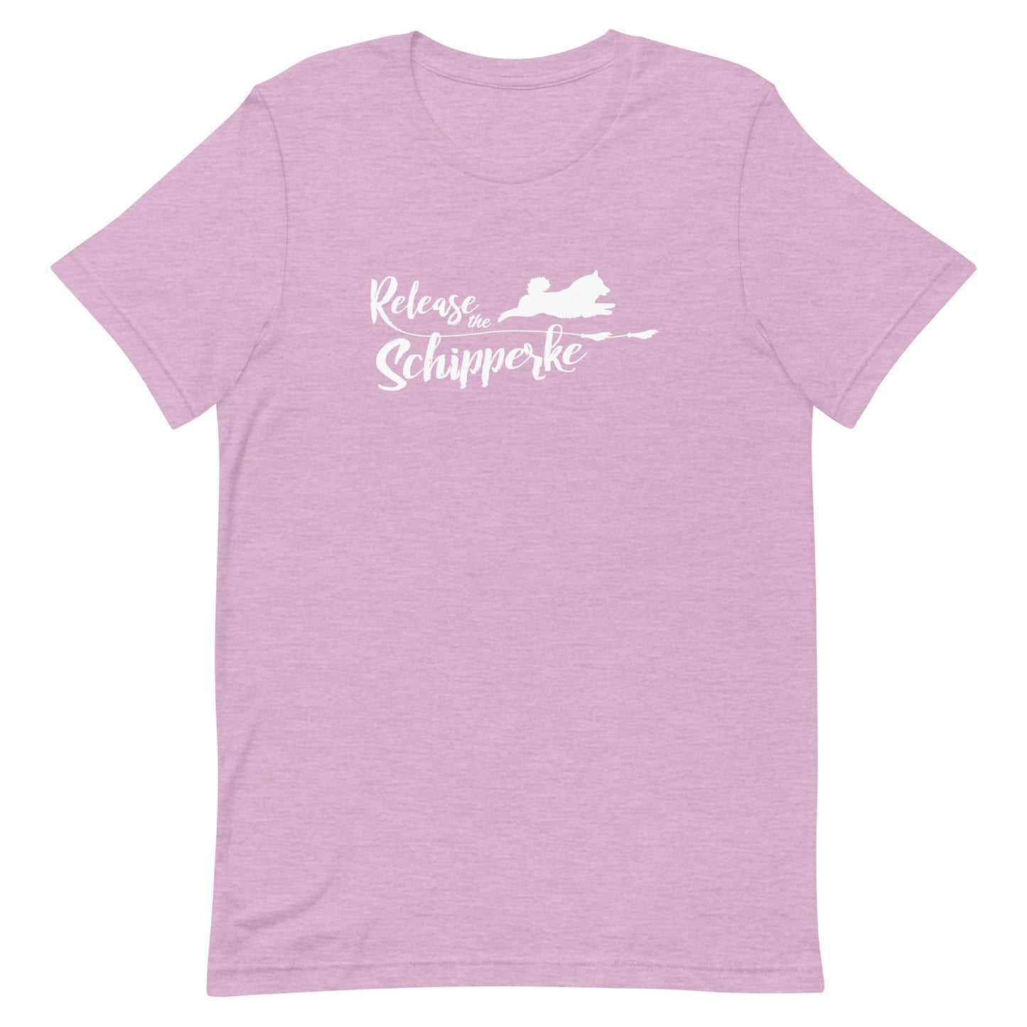 RELEASE THE SCHIPPERKE - Unisex t-shirt