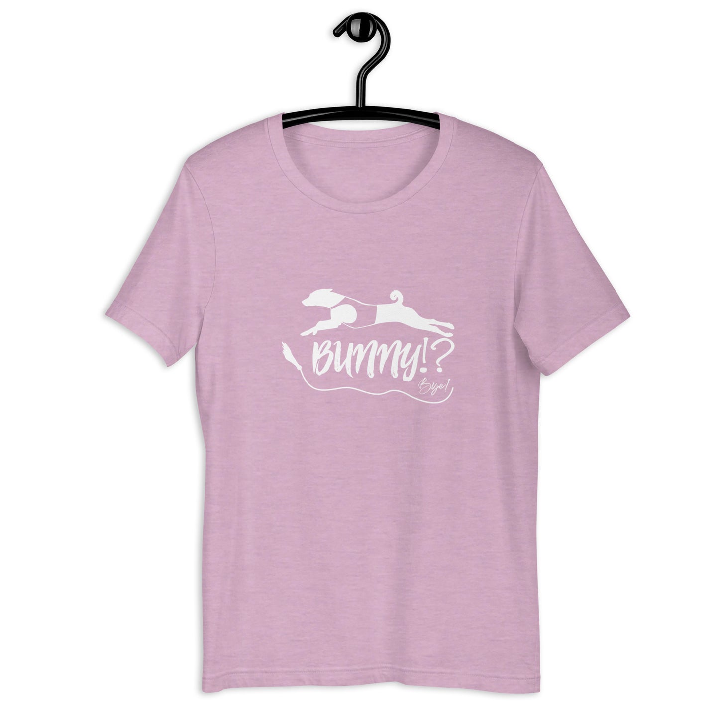 BUNNY!? - Basenji - Unisex t-shirt