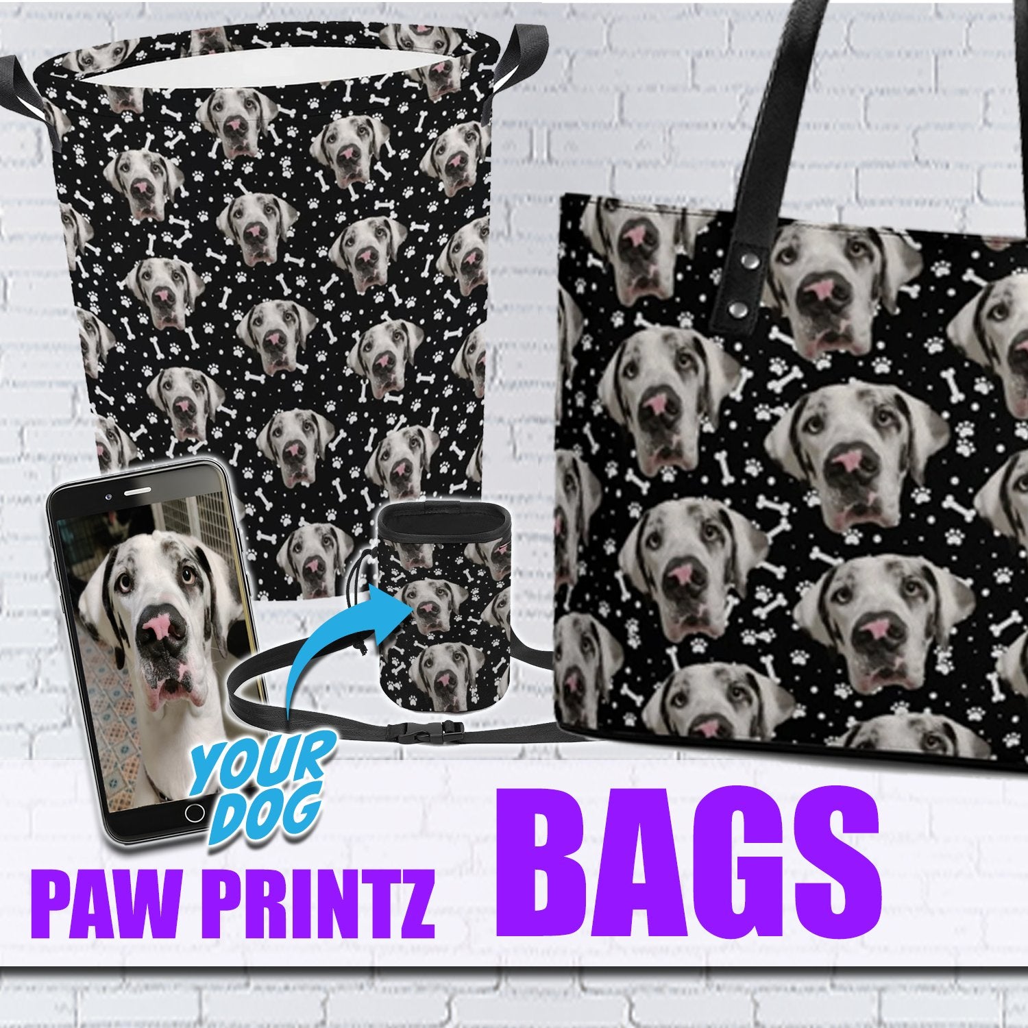 PAW PRINTZ BAGS