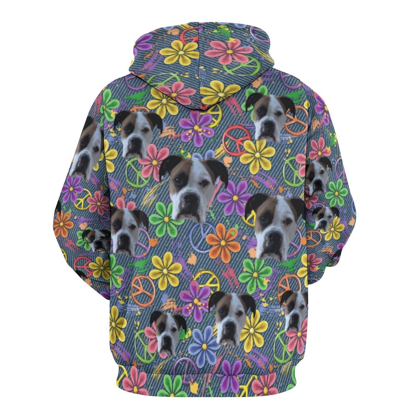 Custom Hoodie FACE PATTERN