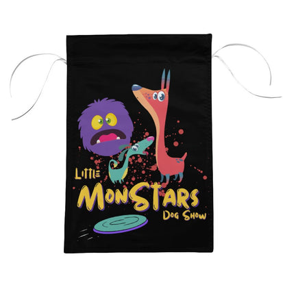 LITTLE MONSTERS Flag in garden (1 Pic on 2 Sides)-12"x18"