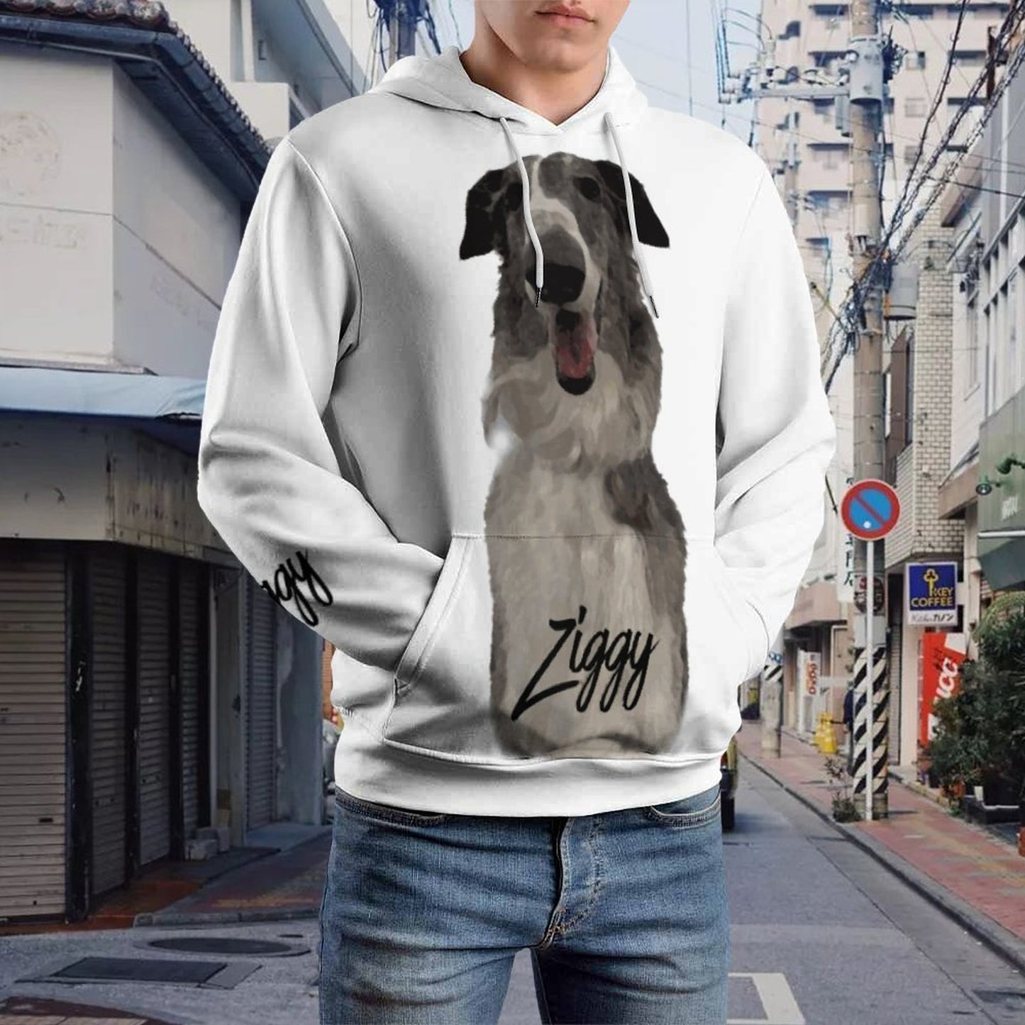 Custom Hoodie FACE PATTERN