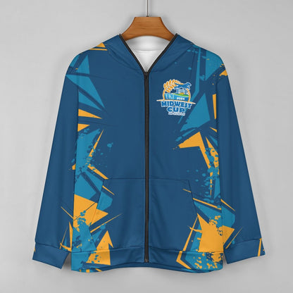 230gsm Custom Zip up Hoodie WY14 (All-Over Printing)