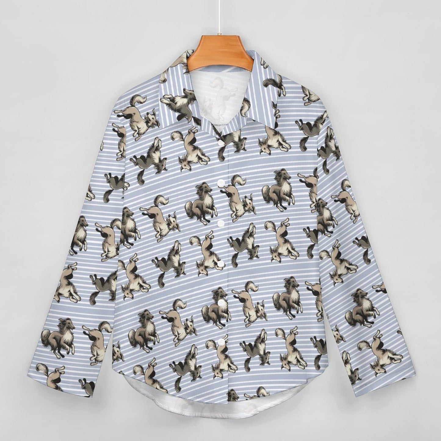 WINDSPRITE  - Silken Windhound  Pattern  Women's Shirt