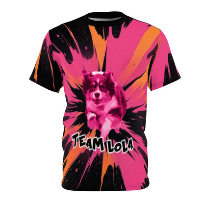 CUSTOM PINK ORANGE  JERSEY